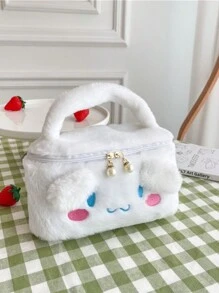Sanrio 1 pezzo Borsa a mano carina Sanrio Hello Kitty, Kuromi, My Melody, Cinnamoroll, accessori decorativi borsa per animali anime, borsa porta oggetti regalo