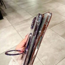 Compatible With IPhone 16e Galaxy S22/S23/S24/S25, A04/05/06/A14/A15/A16/A24/A25/A34, Redmi Note 7/8/9/10/11/12/13, Redmi 9/10/12/13C, OPPO, MOTO, Honor, HW, Realme, Reno 7 Phone Case Luxury With Stand Glitter Paper Phone Case Stand Protective Case