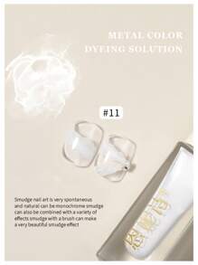 annies 12ml Metallic Tie Dye Ink Quick Universal Gradient Pearlescent Watercolor Dye, 16 Colors Nail Art Kit, Pack Of 1 Or 16 - 彩色 - 查看 17