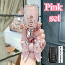 3 Buttons TPU Car Key Cover, Fit For Toyota RAV4, Camry, Avalon, Prius, GT86 Models, Beautiful Gift For Car Owners