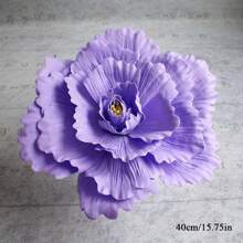 Flor de Peônia Artificial Grande, Decoração Realista de Flor Artificial Grande, Adereços para Casamento e Banquete, Artesanato DIY, Decoração de Sala de Estar, Decoração Interna e Externa