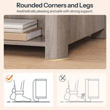 Coffee Table Center Tables For Home Living Room Reception Room Office Gray - 1 - View 5