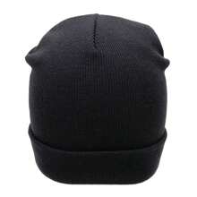 Jack Wolfskin 1 pièce Bonnet de sport d'hiver chaud doublé de molleton unisexe, casquette coupe-vent pour l'extérieur