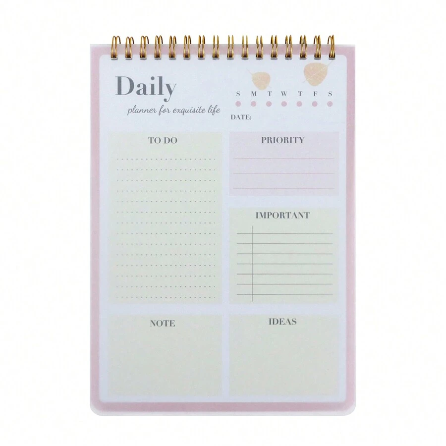 To Do List Notepad Daily Planner Notepad To Do Checklist Note Pad 52 Sheets Undated Tear Off Organizer With Priority, To Do List, Notes, List Notebook For Work Office, Personal Study Planner - Multicolor - View 1