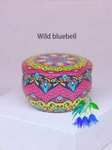 1 pezzo/4 pezzi di candele profumate (6 profumi: gelsomino, legno di sandalo, giglio della valle, lavanda, vaniglia, campanellino blu), candele decorate a mano per le vacanze, per il sollievo dello stress, relax, bagno, yoga e regali per le vacanze