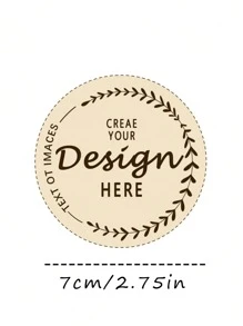 3cm/4cm/5cm/6cm/7cm/8cm 100-2000pcs Personalized Labels - Custom Stickers Bulk | Customized Photo Logo Text Stickers, Waterproof Vinyl Labels, Suitable For Small Business, Gifts, Party Favors, Personalized Gift Ideas, Wedding Favors, Birthday Gifts, Die-Cut Stickers - Multicolor - View 36