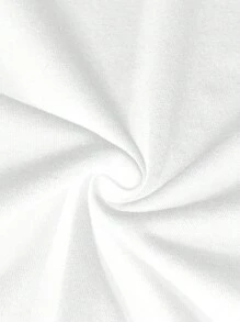 Plus Size Men's Casual Round Neck Contrast Color Block Short Sleeve T-Shirt, Versatile Fashionable Contrast Color Top - Blue and White - View 6