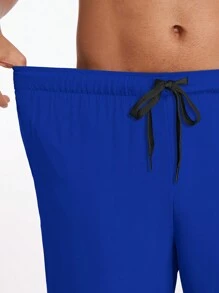 男士手术服套装制服实验室工作套装男牙科诊所医院医生手术服制服 V 领上衣时尚手术服药店护理服 - 寶藍色 - 查看 8