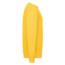 Fruit of the Loom Mens Classic Setin Sweatshirt (Sunflower) - 280gsm 80% Cotton/20% Polyester - Yellow - View 1