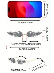 Ochelari de soare fără ramă Y2K, ochelari de soare unici pentru femei, pentru vară, plajă, călătorii, ochelari de soare fără ramă, ochelari de soare Y2K, ochelari de soare unici, ochelari de soare cu stras multicolor
