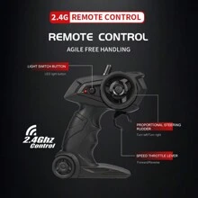 AXNEN Auto Telecomandata Fuoristrada in Scala 1:16 ad Alta Velocità, Auto da Drift con Tecnologia 2.4G, Velocità di 20 km/h, Adattabile a Diversi Terreni, Design Anti-Collisione e Grandi Pneumatici in Gomma.
