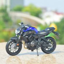 Modèle de moto en alliage 2018 MT-07 pour la route, tout-terrain, TTR, Cruise Prince R1 pour la course sur route
