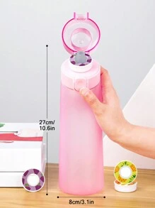 1PC Flavored Water Bottle, Bottle Starter Set, Drinking Bottle With One Random Flavoured Pods Suitable For Gyms, Schools, Flavored Water Bottle,Back To School