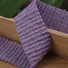 Handmade Woven Striped Plush Grosgrain Ribbon, DIY Bow Hair Accessories, Decor, Gifts - Multicolor - View 11