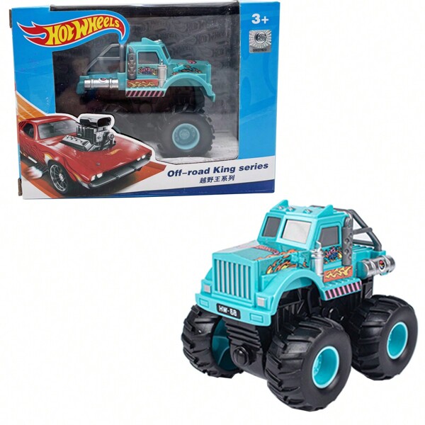 Hot Wheels Monster Trucks, 1 Spielzeug Truck im Maßstab 1:64, Fahrzeugspielzeug für Kinder & Sammler (Stil kann variieren)