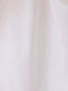 Vestido elegante de princesa de manga larga blanco para niñas jóvenes