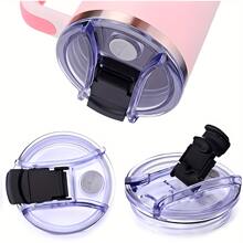2pcs Leak-Proof & Spill-Resistant Lids For 40oz Tumblers - Durable PP Material, Splash-Proof Replacement Covers, Water Cup
