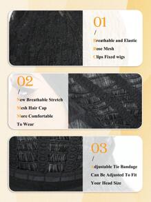 短侧分灰白相间鲍勃假发鲍勃假发直发黑灰色假发碗状剪裁角色扮演假发耐热自然合成全女士假发