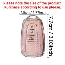 3 Buttons TPU Car Key Cover, Fit For Toyota RAV4, Camry, Avalon, Prius, GT86 Models, Beautiful Gift For Car Owners