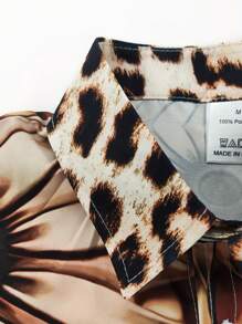 European Fashion Cowboy Style Casual Long Sleeve Collared Button-Up Shirt With Geometric Pattern Print, Classic Design