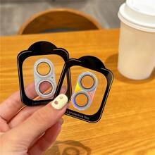 Glitter Rhinestone Camera Lens Screen Protector Compatible With Fashionable Full Coverage Tempered Glass Camera Lens Protector With Scratch Resistant And Glossy Finish, Compatible With IPhone 14-16 Pro Max Integrated Mobile Phone Camera Protective Rim Steel Sheet Transparent Rhinestone Lens Film