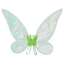2pcs Angel Wings And Flower Headband Set, Shiny Fairy Butterfly Wings Costume For Girls, Angel Wings, Colorful Butterfly Wings, Angel, Elf Wings, Stage, Festival Party Decor Props, Polyester Butterfly Wings For Spring, Summer, Autumn And Winter, Exquisite Butterfly Crown - Multicolor - View 14