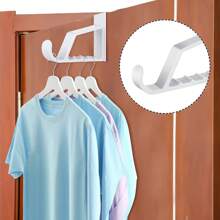 2 Confezioni di Ganci da Porta per Appendere - Ganci in Plastica Bianca Extra Resistenti da Appendere sulla Porta per Appendere Vestiti, Asciugamani, Accappatoi, Cappelli, Borse e Altro, Ganci Adesivi, Portasciugamani, Decorazione Parete Camera da Letto, Grucce, Ganci, Appendiabiti, Accessori Scolastici, Mensole, Organizzazione e Archiviazione, Portachiavi da Parete, Portachiavi, Gancio Adesivo, Appenditutto Porta, Decorazione Camera Letto, Accessori Cucina - Multicolore - Visualizzare 4