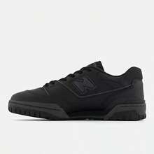 New Balance Unisex 550 Sneaker, Chunky Casual Shoe For Men - Triple Black - View 3