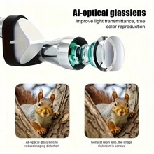 Mini Pocket Telescope, Outdoor Portable Telescope, Monocular Corner Telescope For Hunting Camping Mountaineering Hike Birdwatching