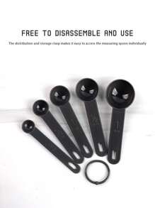 Baking Tool Measuring Cup And Spoon Set With Scale, Egg White Separator, Measuring Cup And Spoon - Multicolor - View 4