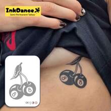 1 Kit "Table Tennis 8" Eight Revolutionary Technology Tattoos, Semi-Permanent Tattoos, Temporary Tattoos, Long Lasting, Men Women Fake Tattoos, Water-Resistant, Authentic Tattoo Look, Plant-Based, Present X103