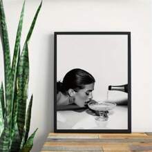 1 件无框现代哥特式帆布艺术印刷品 - 防水，适用于客厅、卧室、办公室等的墙壁装饰 - 彩色 - 查看 2