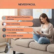10 Pieces Of Cat Scratch Protective Tape - Transparent Double-Sided Furniture Protection Sticker, Suitable For Sofas And Lounge Chairs, Durable PVC Pet Scratch Resistant Sticker