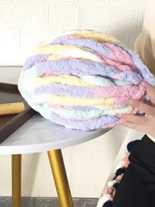 500g/250g 多色雪尼尔纱粗纱用于针织和钩针毯子垫子手工编织粗线柔软温暖钩针纱围巾线 多色雪尼尔纱用于针织和钩针毯子垫子粗线柔软温暖钩针纱围巾线 - 彩色 - 查看 8