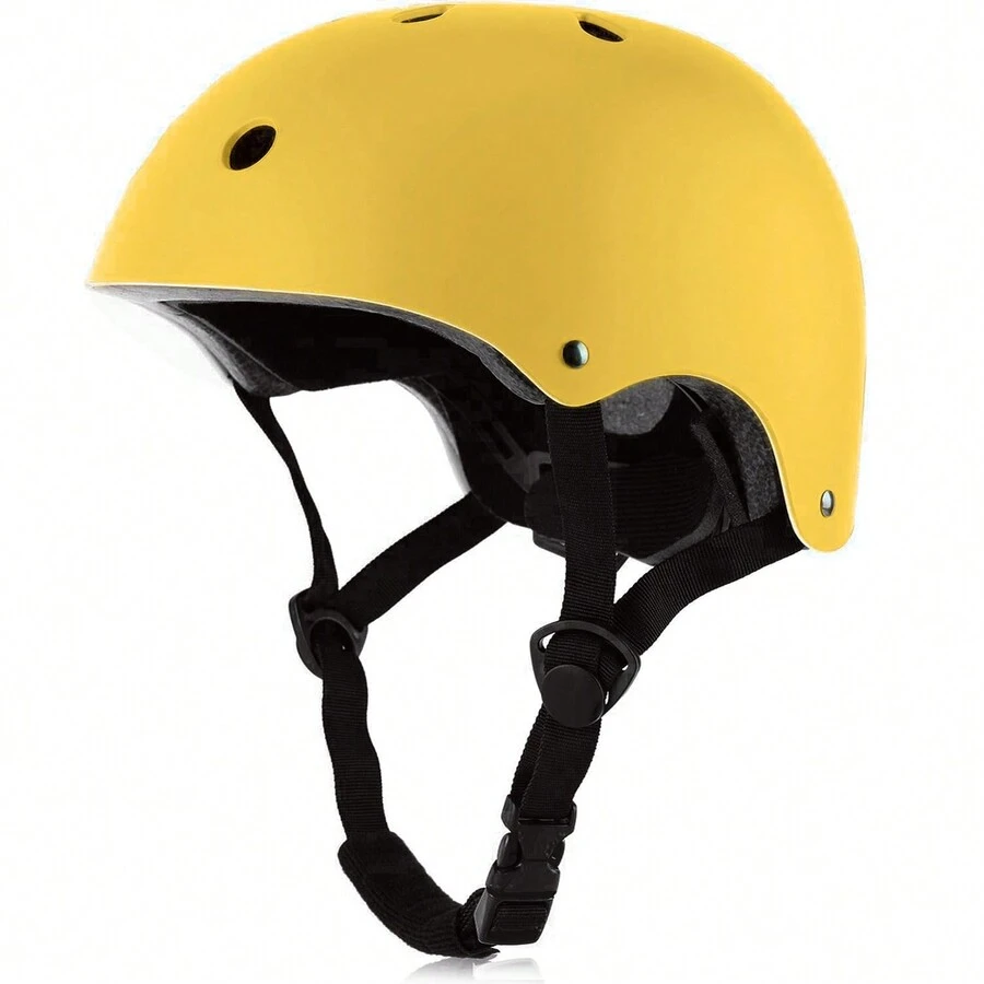 Bike Helmet, Adjustable And Multi-Sport, 3 Sizes - 黃色 - 查看 1