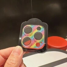Glitter Rhinestone Camera Lens Screen Protector Compatible With Fashionable Full Coverage Tempered Glass Camera Lens Protector With Scratch Resistant And Glossy Finish, Compatible With IPhone 14-16 Pro Max Integrated Mobile Phone Camera Protective Rim Steel Sheet Transparent Rhinestone Lens Film