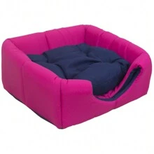 Avuk Pet Guinea Pig Chinchilla Cave + Cushion - 玫紅色 - 查看 4