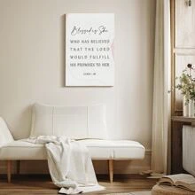 Bible Verses Christian Wall Decor Framed Canvas Wall Art,Scripture Religious Wall Decor Art Home Decorations For Home Living-Room Bedroom,Inspirational Religious Christian Wall Decor - Multicolor - View 4