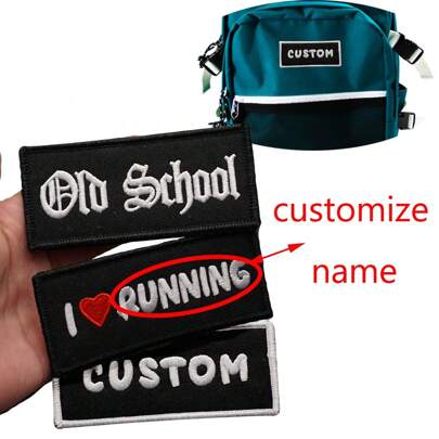 Customize An I Love Text Patch With Special Font Name Patch Can Sew On Or Hook And Loop Backing