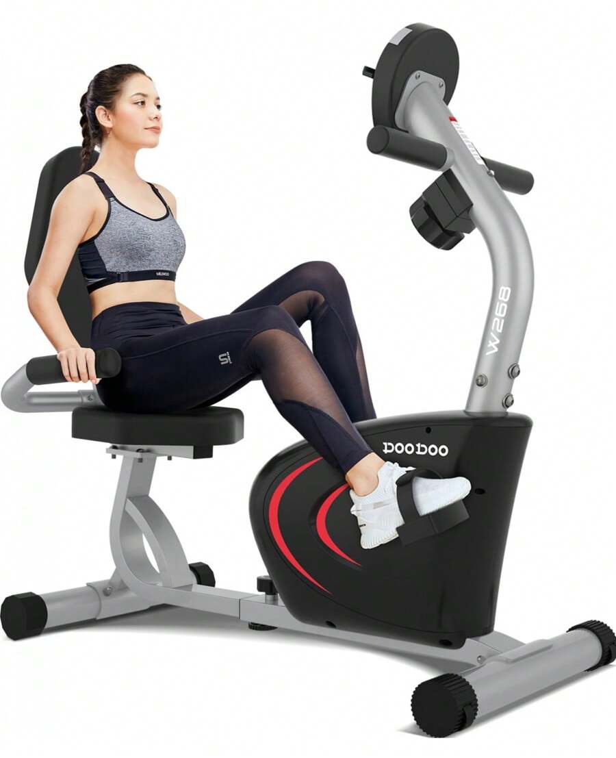 Dskeuzeew Recumbent Exercise Bike For Adults Seniors, Low