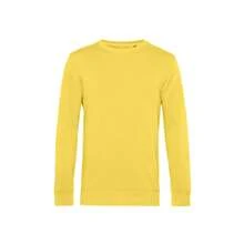 B&C Mens Crew Neck Sweat (Yellow Fizz) - 280gsm - Yellow - View 1