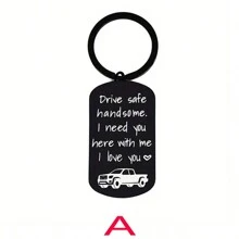 Gifts For Boyfriend, Drive Handsome I Need You Here With Me Keychain For Men, Birthday Gifts For Husband, Father's Day Gifts For Dad - Multicolor - View 4