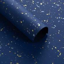 2 Packs Thick Gift Wrapping Paper Set, Blue Astronomy Design, Navy Blue ,Artistic Butterfly Theme, Creative Gifts For Men New Year Birthday & Holiday Valentine's Day Gift Decor - Multicolor - View 9