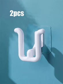 1/2件浴室拖鞋架免打孔壁挂式室内通用浴室沥水架拖鞋架浴室鞋架壁挂式免打孔浴室沥水架悬挂式简易趾鞋架悬挂式 - 彩色 - 查看 17