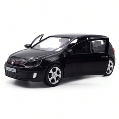 Simulation 1:36 Alloy Golf GTI Sports Car Model Children's Toy Car Accessories Can Open  Collect Gifts, Birthday Gifts
