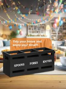 Kitchenware Storage Box Knife And Fork Storage Box, Chopsticks Spoon Storage Box, Rectangular Kitchenware Box Three Boxes