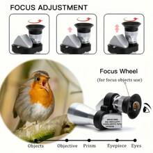 Mini Pocket Telescope, Outdoor Portable Telescope, Monocular Corner Telescope For Hunting Camping Mountaineering Hike Birdwatching