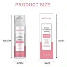 Crema Para Aclarar Las Axilas Piel Blanquear Hidratante Para - Blanco - Ver 3