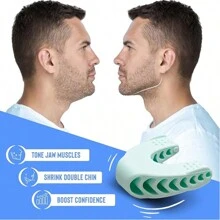 7pcs/1pc Unisex Multi-Color Chin Trainer - Non-Electric Odorless Silicone Jaw Slimming Tool, Jaw Trainer, Tighten And Strengthen Facial Lines, Slim Face Slimming Chin And Cheek Bones, Advanced Facial Exerciser, Look Younger And Firmer SlimMen's Ladies' Day Gift Mother's Day Gift,Beauty,Skin Care Products,Spa,Self Care,Skin Care Tools,Face Care,Esthetician Supplies,Massage,Face Massage Tool,Face Roller