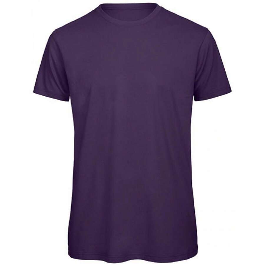 B&C T-shirt inspirant pour hommes (pourpre urbain)